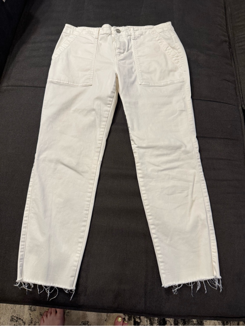 Sanctuary White Straight Pants